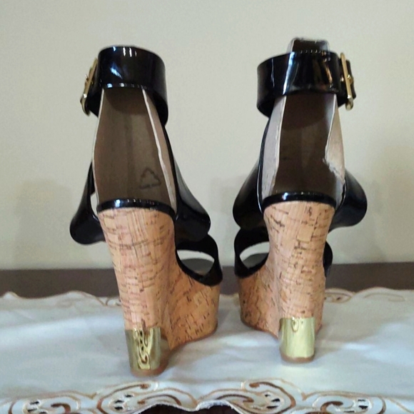 Sz 8 Colin Stuart Platform Wedges - Picture 3 of 7